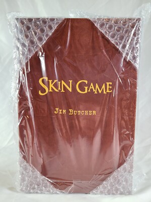 Skin Game by Jim Butcher Signed Lettered Edition Subterranean Press Dresden-image