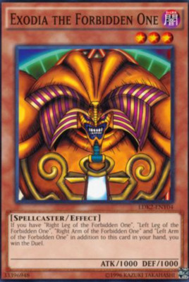 1X NM Exodia the Forbidden One - LDK2-ENY04 - Common Unlimited - Yugi-image