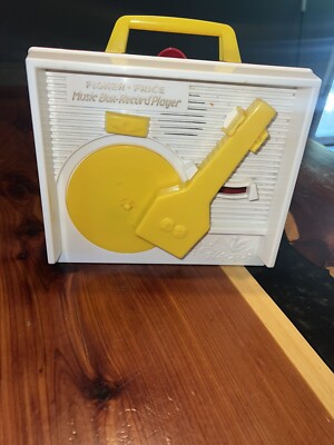 Fisher Price Music Box Record Player No Records - DOES NOT SPIN-image