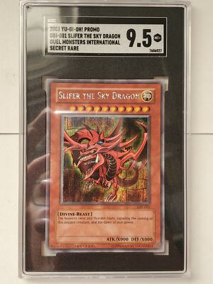 Slifer the Sky Dragon GBI Promo Yu-Gi-Oh 2003 SGC 9.5-image