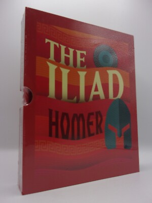 The Iliad by Homer Deluxe Illustrated (Hardcover Slipcase) New, Sealed-image