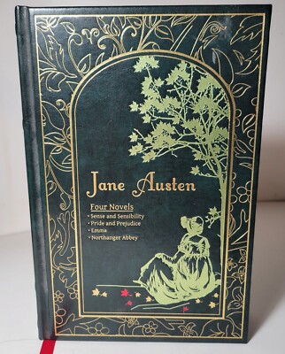 Jane Austen: Four Novels (Leather-bound Classics) By Jane Austen-image