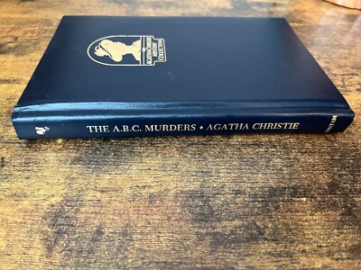 Agatha Christie Mystery Collection Black Leatherette Book THE A.B.C. MURDERS-image