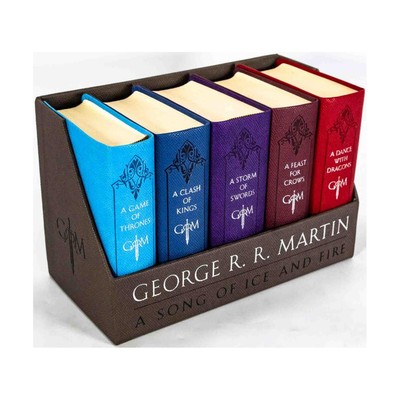 Random Hou Fantasy Nove  Song of Ice and Fire Series - Leather Cloth Box EX/NM-image