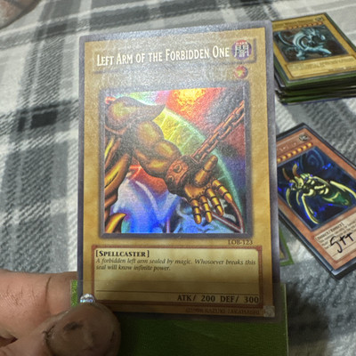 Left Arm of the Forbidden One LOB-123 The Legend of Blue Eyes White Dragon-image