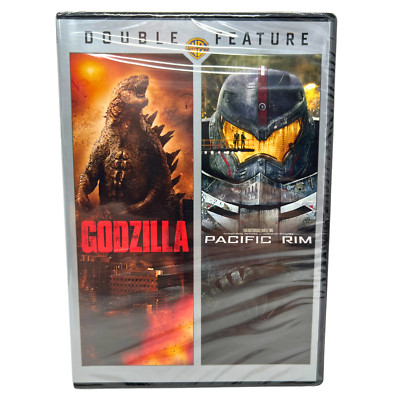 Godzilla / Pacific Rim (DVD) Sci-Fi New and Sealed!!!-image