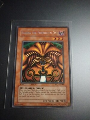 Exodia the Forbidden One MC1-EN001 Master Collection Volume 1 Limited Edition(M)-image
