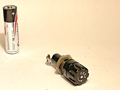 Vintage Heathkit Dynakit FISHER  etc fuse holder pull-image