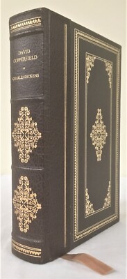 David Copperfield Franklin Library 1980 Quarter-Bound Leather Very good cond.-image