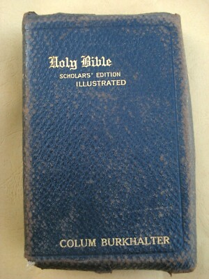 HOLY BIBLE Scholars' Edition WINSTON Illustrated International Series c.1900-image