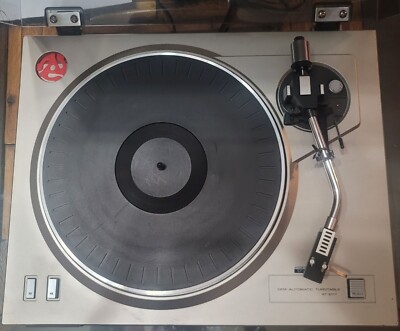 FISHER MT-6117 TURNTABLE WORKING SEMI AUTO BELT DRIVE VINTAGE FULLY FUNCTIONAL-image