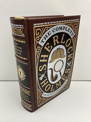 THE COMPLETE SHERLOCK HOLMES  Leather Bound Collectible Edition Barnes & Nobles-image