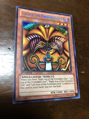 Yu-Gi-Oh! Exodia the Forbidden One-LCYW-EN306-Secret Rare-1st Edition NM-image