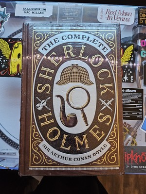 B&N Complete Sherlock Holmes Leather-O/P by A. Doyle (Hardcover)-image