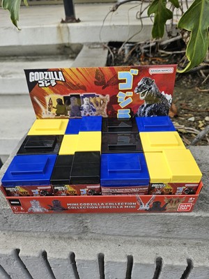 Bandai Mini Godzilla Blind Box 12 Block with Figure Case Lot-image