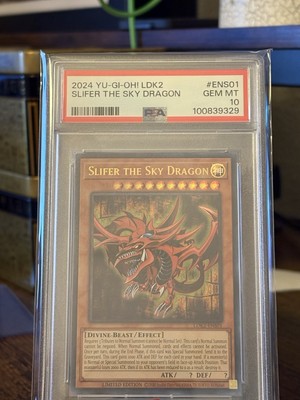 PSA 10 Slifer The Sky Dragon / Limited Edition / LDK2-ENS01-image