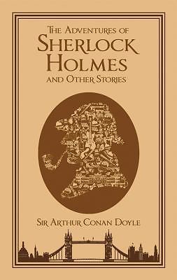 The Adventures of Sherlock Holmes, and Other Stories (Leather-bound Classics)-image