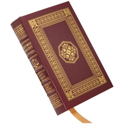 Easton Press Presumed Innocent by Scott Turow Leather Sold Out New SIGNED-image