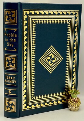 Easton Press PEBBLE IN THE SKY Collectors Edition Leatherbound ASIMOV 1st Book-image