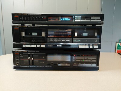 Fisher Audio System - CA-W75H Amp, CR-W75H Tape, FM-271A Tuner; Free Shipping!-image