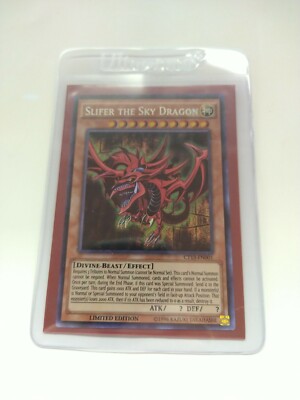 Near Mint Slifer The Sky Dragon - CT13-EN001 - Secret Rare - Limited Edition-image