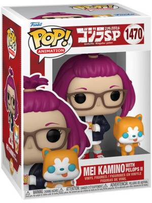 Funko POP #1470 Godzilla Singular Point Mei Kamino with Pelops II Figure New-image