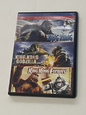 Universal King Kong, King Kong vs Godzilla, King Kong Escapes Movie DVD 2-Discs-image