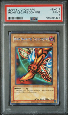 Yu-Gi-Oh! TCG Right Leg of the Forbidden One Retro Pack RP01-EN017 PSA 9-image