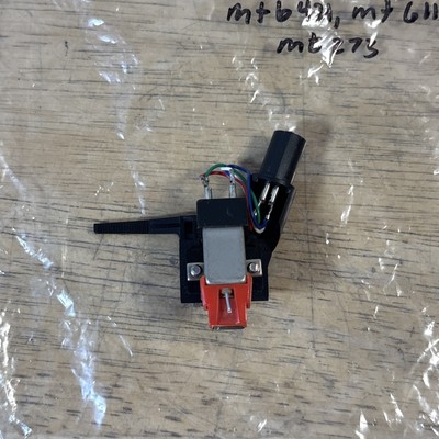 Vintage Fisher MT-6410, MT-6421, MT6118, MT273 Turntable Head Shell With Stylus-image