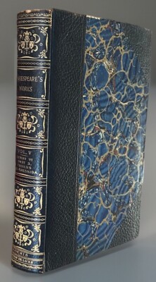 Shakespeare’s Works Elgin Ed.Deluxe Vol V 1901 #306/1000 HenryVI,TroulusCressida-image