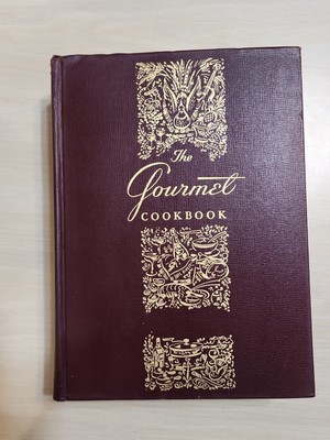 The Gourmet Cookbook By Monica F. Wenzel (1st Edition 2nd Printing) 1951-image