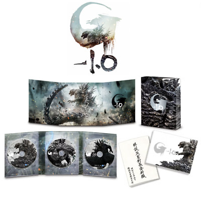 Godzilla Minus One -1.0 Deluxe Edition 3 Blu-ray 2Booklet Case  Limited-image