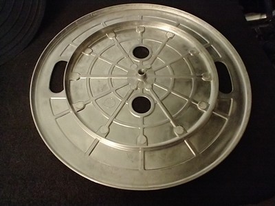 Fisher MT-867 Turntable Platter - 58080 (aluminum) with Factory Platter Mat-image