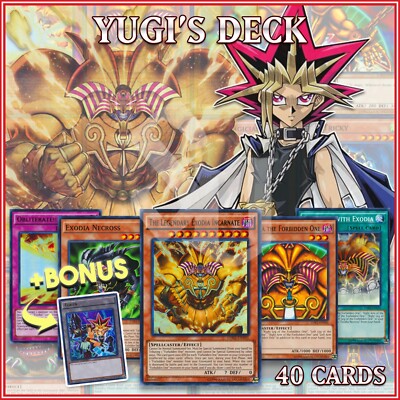 YUGI'S EXODIA DECK 40 Necross Obliterate!!! the Forbidden One YuGiOh +BONUS🔥-image