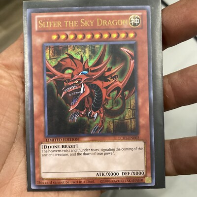 Slifer the Sky Dragon (25th Anniversary Edition) LC01-EN002 Legendary...-image
