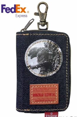 Godzilla EDWIN Smart Key Case TOHO Godzilla Store Japan Limited Monster Kaiju-image