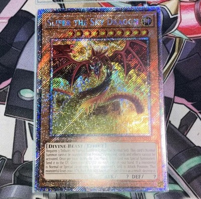 Slifer The Sky Dragon Platinum Secret Rare RA03-EN244 Yugioh-image