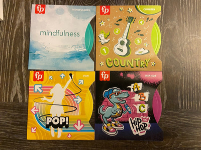 Fisher-Price Rockin’ Record Player Musical Toy Records for Turntable Plastic-image