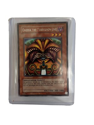 Yu-Gi-Oh! TCG Exodia the Forbidden One DDS-003, Holo - Perfect Condition-image