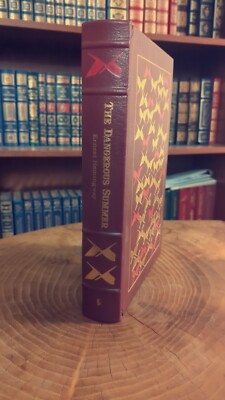 The Dangerous Summer By Ernest Hemingway Easton Press Leather 1990-image