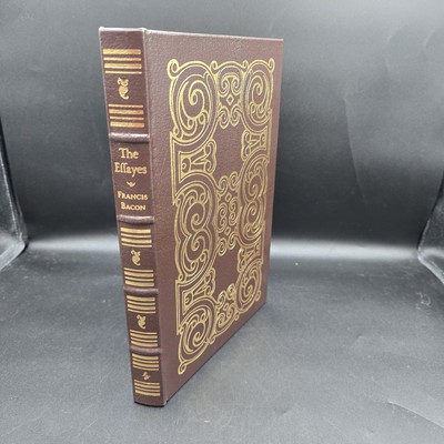 Easton Press THE EFFAYES by Francis Bacon 100 Greatest Series Leatherbound-image
