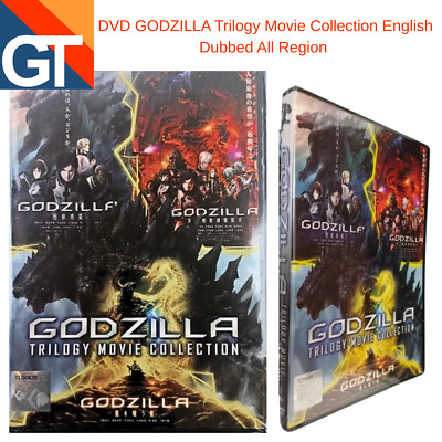 DVD GODZILLA Trilogy Movie Collection English Dubbed All Region FREE SHIP-image