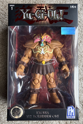 Yu-Gu-Oh Action Figure Exodia The Forbidden One with Exclusive Card -New!!-image