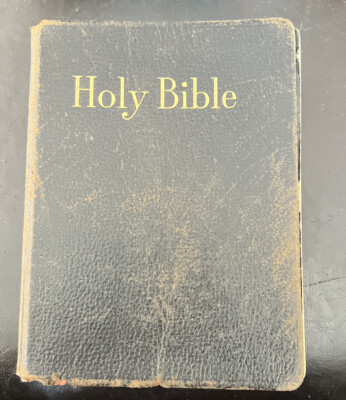 Holy Bible Self Pronouncing International KJV John C. Winston USA Leather Bound-image