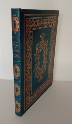 SHE STOOPS TO CONQUER BY OLIVER GOLDSMITH EASTON PRESS LEATHER BOUND BOOK 1978-image