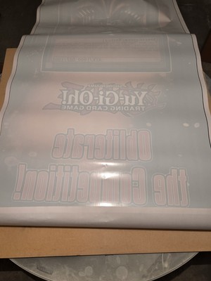 Yu-Gi-Oh! 4'x8' Exodia The Forbidden One Window Cling Store Display UNUSED-image