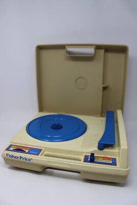 Vintage 1978 Fisher Price Record Player Model 825 Kid Phonograph Turntable -image
