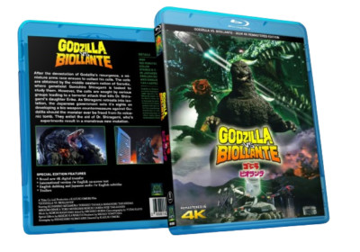 GODZILLA VS. BIOLLANTE 1989 - BLURAY - NEW 4K REMASTER-image