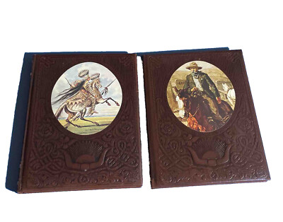 Time Life Books Old West Set Of 2 Books The Gunfighters & The Great Chiefs 1975-image