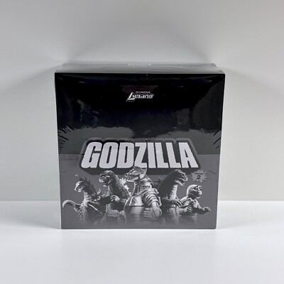 Super7 ToHo ReAction Godzilla Mystery Blind Box Silver Screen SEALED CASE of 12-image